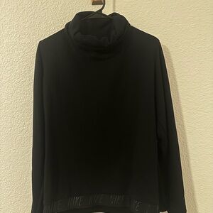 Nike Black Dri-FIT Hoodie Cowl Turtleneck
